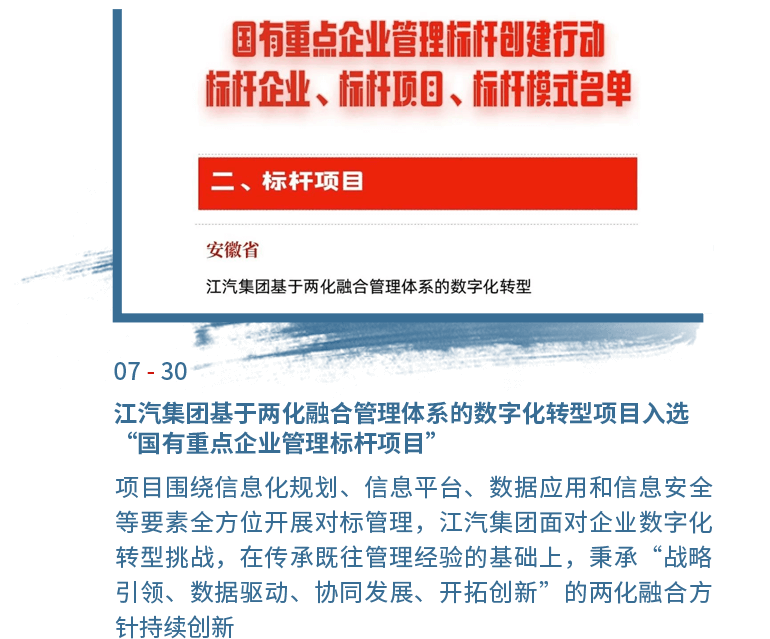 7月30日佰富彩基于两化融合治理系统的数字化转型项目入选“国有重点企业治理标杆项目”